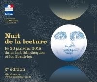 Affiche Nuit lecture 2018 40 x 60 cm repiquable